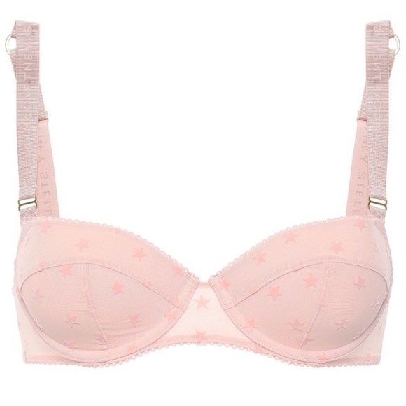 Stella Mccartney Pink Star Bra 34B - Picture 2 of 7